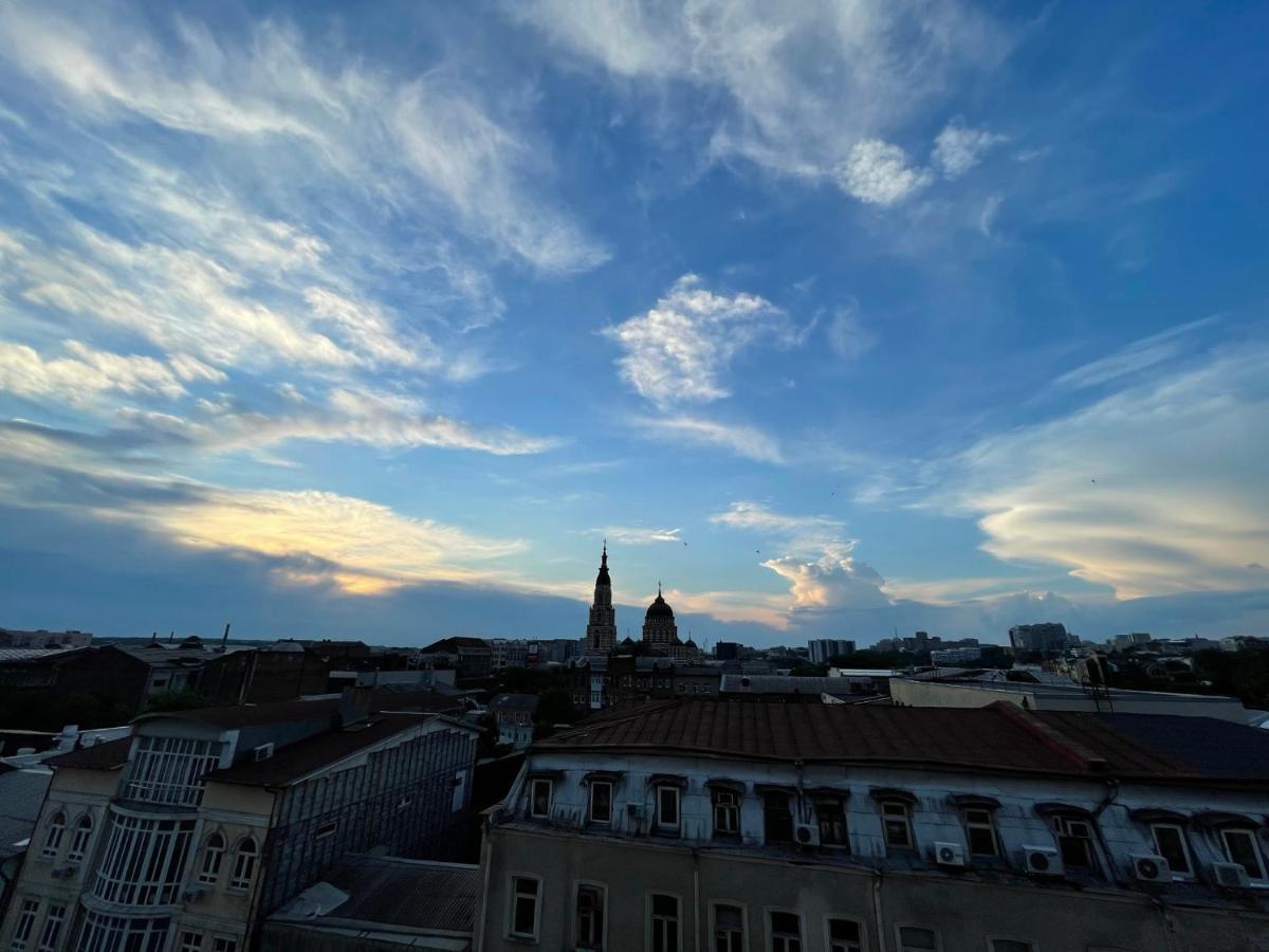 Апартаменти Династія, Центр, З Видом На Харків Kharkiv Bagian luar foto